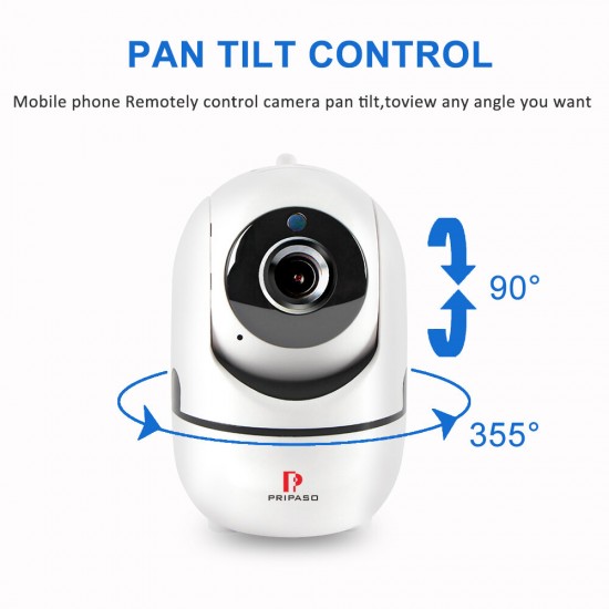 Auto Tracking IP Cam Home Security AI Camera 1080P Wireless Camera Wifi Surveillance Smart IR CUT Night Vision Camera