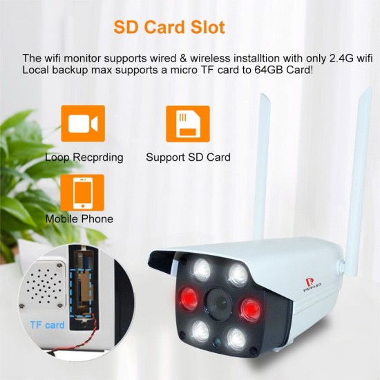 Wifi 1080P Dual Light Camera Outdoor Security Surveillance Wireless IP Camera Color Night Vision Two Way Audio Wifi 1080P Dual Light Camera Outdoor Security Surveillance Wireless IP Camera Color Night Vision Two Way Audio