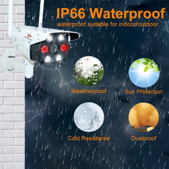 Wifi 1080P Dual Light Camera Outdoor Security Surveillance Wireless IP Camera Color Night Vision Two Way Audio Wifi 1080P Dual Light Camera Outdoor Security Surveillance Wireless IP Camera Color Night Vision Two Way Audio