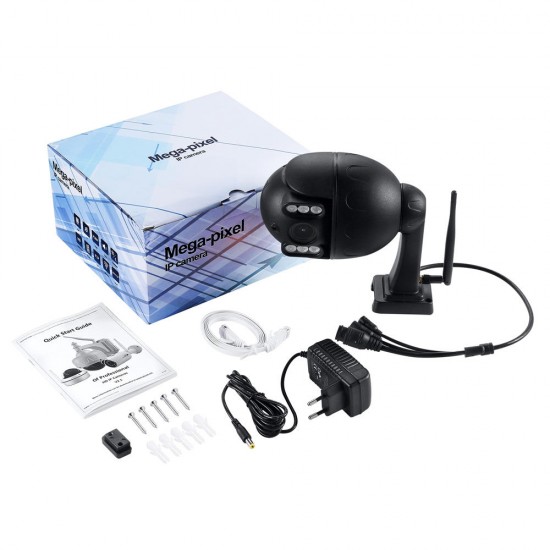 SD09W 5MP HD 2.7-13.5mm 5x Optical Zoom Focus PTZ IP Camera P2P Speed Dome H.265+ Outdoor CCTV Camera SD09W 5MP HD 2.7-13.5mm 5x Optical Zoom Focus PTZ IP Camera P2P Speed Dome H.265+ Outdoor CCTV Camera