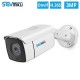 HT823-3.6 H.265 Audio POE IP Camera DC 12V 3MP Metal Case IP66 Waterproof Outdoor CCTV Camera Night Vision Security Video Surveillance ONVIF