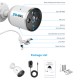 SF05A 720P Wifi IP Camera ONVIF Outdoor Waterproof FHD CCTV Security Camera Two Way Audio APP Remote
