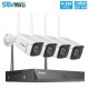 SWK-4HT822 8CH 1080P Wireless CCTV System 4pcs 2MP Outdoor Wifi IP Camera 8CH NVR Recorder Video Security Camera System Surveillance Kit SWK-4HT822 8CH 1080P Wireless CCTV System 4pcs 2MP Outdoor Wifi IP Camera 8CH NVR Recorder Video Security Camera System Surveillance Kit