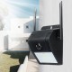 Solar Motion LED Wall Light Wifi 1080P Security Camera Outdoor Garden Lamp Waterproof