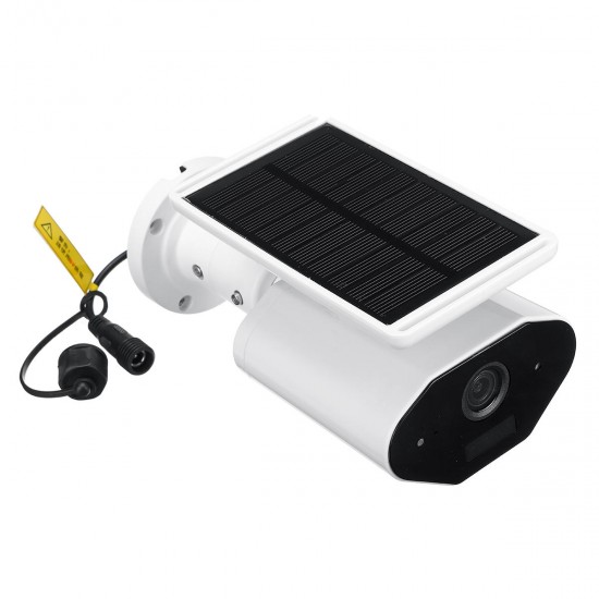 Solar Powered Wireless WiFi 1080P IP Camera Waterproof 143° Angle Night Vesion Two Way Intercom