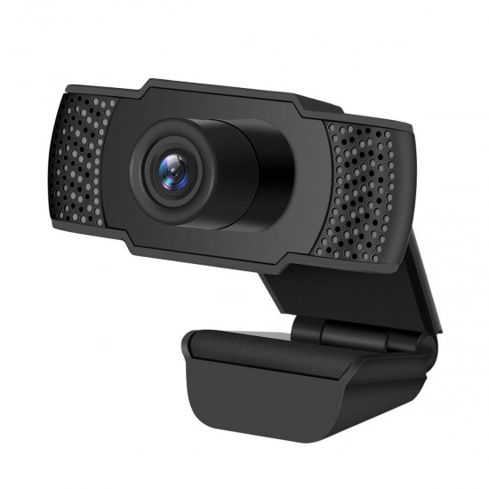 USB 1080P HD Webcam Desktop Laptop Computer PC Camera Built in Microphone