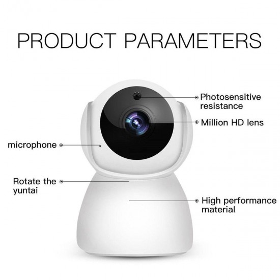 V380 Wireless HD 1080P IP Camera WiFi Security IR Audio Webcam Night Vision Remote