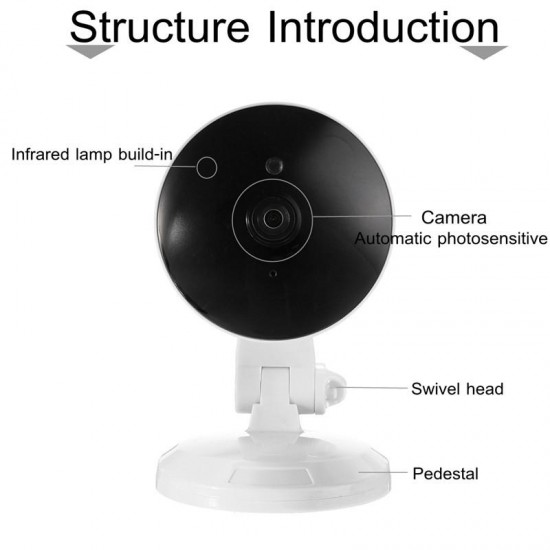 VR 360° 3D Panoramic 960P Fisheye IP Camera Wifi 1.3MP Home Security Surveillance Two Way Talk Audio VR 360° 3D Panoramic 960P Fisheye IP Camera Wifi 1.3MP Home Security Surveillance Two Way Talk Audio