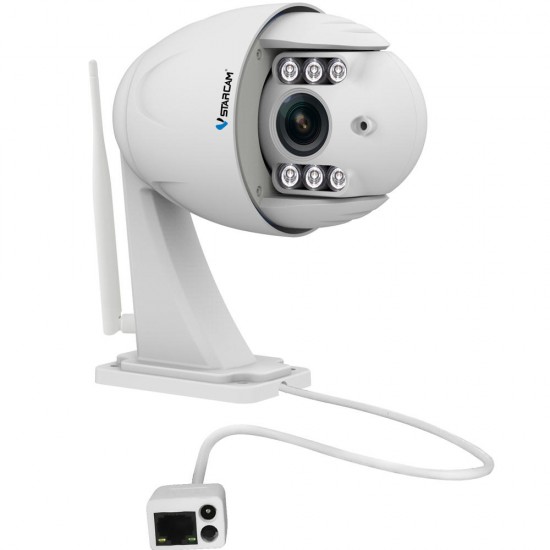 C34S-X4 4X Zoom 1080P Wireless PTZ Dome IP Camera Outdoor FHD CCTV Video Security Camera