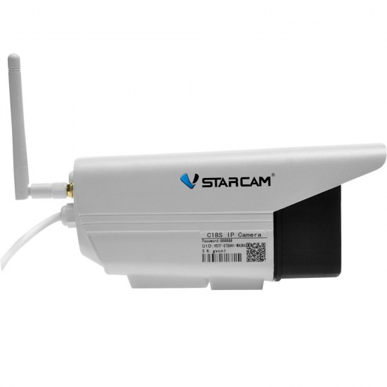C18S Waterproof IP WiFi Camera AP Hots Motion Detect Alarm Push IR CCTV C18S Waterproof IP WiFi Camera AP Hots Motion Detect Alarm Push IR CCTV