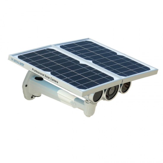 HW0029-4 Solar WiFi 3G 4G Camera 1.0MP IP Camera ONVIF Motion Detection IR Cut Night Vision