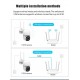 WIFI IP Camera 10 LED light HD 1080P WIFI IP Camera Two Way Audio Wireless Camera H.264 PTZ Auto Tracking Night Vision Camera