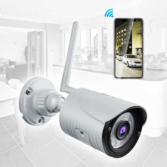 K22 1080P WiFi IP Camera Wireless CCTV 2MP Outdoor Waterproof Security Camera Support 64G TF Card