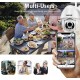 K38D 1080P WiFi IP Camera EU Plug Face Detect Auto Tracking 4X Zoom Two-way Audio P2P CCTV Security Surveillance Outdoor Cam SD Card Slot