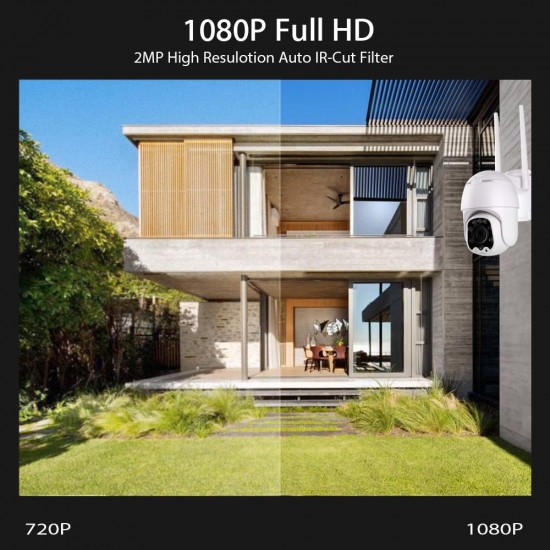 K48C 1080P PTZ 4X Zoom WiFi IP Camera Motion Detect Auto Tracking 2 Way Audio P2P CCTV Security Outdoor Cam K48C 1080P PTZ 4X Zoom WiFi IP Camera Motion Detect Auto Tracking 2 Way Audio P2P CCTV Security Outdoor Cam