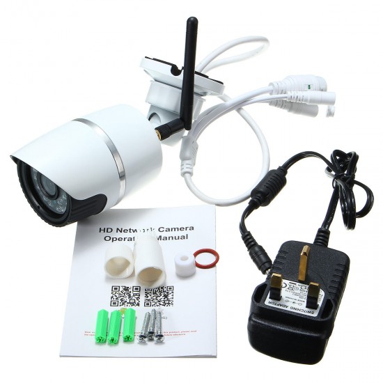 Waterproof HD 1280*720P 3.6mm Wifi CCTV Digital Video Camera Outdoor Security Camera