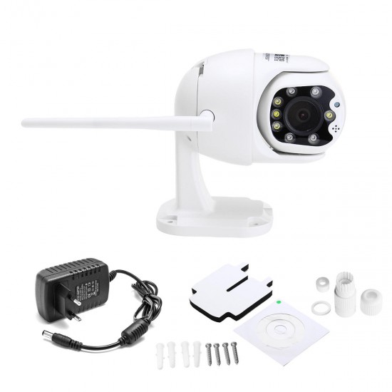 WiFi 1080P HD CCTV IP Camera Waterproof Outdoor PTZ Security Wireless IR Camera