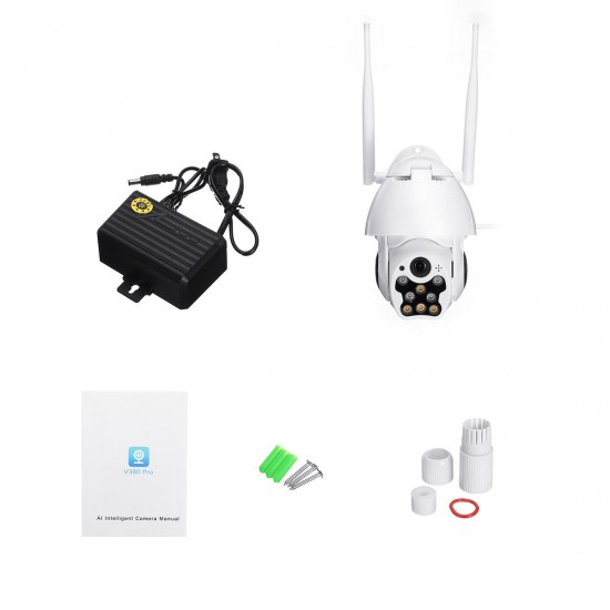 WiFi 1080P HD Waterproof Outdoor IP IR Security Camera PTZ Pan Tilt Night Vision ONVIF WiFi 1080P HD Waterproof Outdoor IP IR Security Camera PTZ Pan Tilt Night Vision ONVIF