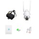 WiFi 1080P HD Waterproof Outdoor IP IR Security Camera PTZ Pan Tilt Night Vision ONVIF