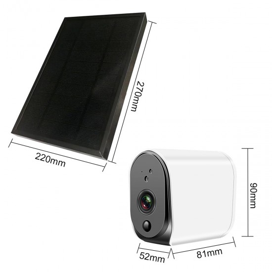 WiFi Full HD 1080P Solar Panel IP Camera Night Vision Waterproof Outdoor WiFi Full HD 1080P Solar Panel IP Camera Night Vision Waterproof Outdoor