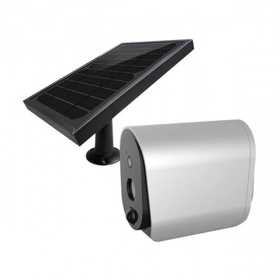 WiFi Full HD 1080P Solar Panel IP Camera Night Vision Waterproof Outdoor