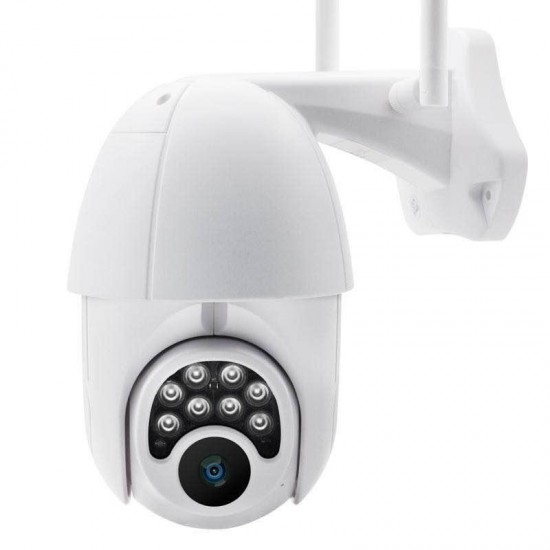 Wifi HD 1080P IP Camera 8 LEDS Infrared 6x Zoom Outdoor Camera Full-Color Night Vision Surveillance Camera Waterproof PTZ Rotation Wifi HD 1080P IP Camera 8 LEDS Infrared 6x Zoom Outdoor Camera Full-Color Night Vision Surveillance Camera Waterproof PTZ Rotation