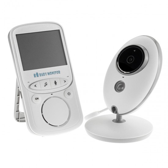 Wireless Baby Monitors 2.4GHz Color LCD Audio Talk Night Vision Video Temperature Music Player Wireless Baby Monitors 2.4GHz Color LCD Audio Talk Night Vision Video Temperature Music Player