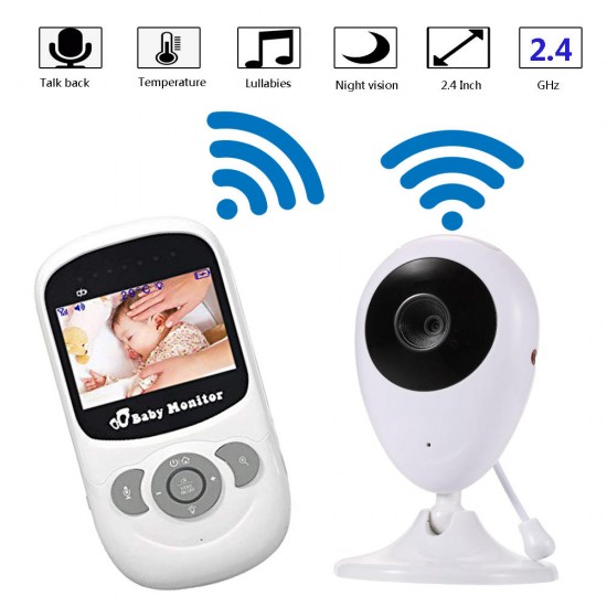 Wireless IP Camera 2.4 inch Monitor 960P WiFi Security Cam Security Home Baby Monitors
