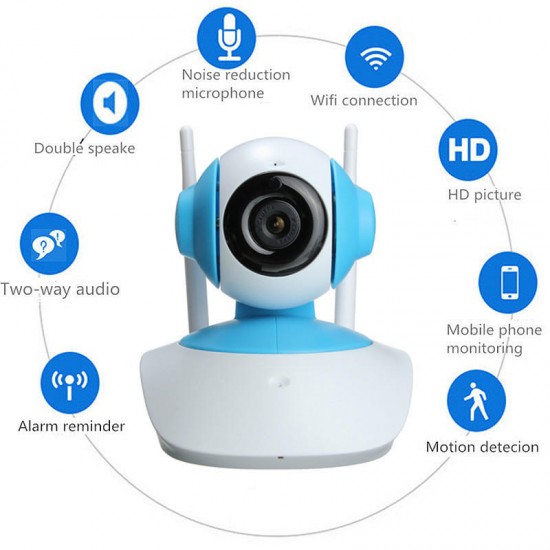 Wireless WiFi 720P HD Network CCTV HOME Security IP Camera Wireless WiFi 720P HD Network CCTV HOME Security IP Camera