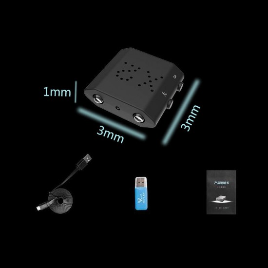 X2 Smallest Smart Camera HD 1080P Camera Night Vision Minis Video Camcorder X2 Smallest Smart Camera HD 1080P Camera Night Vision Minis Video Camcorder