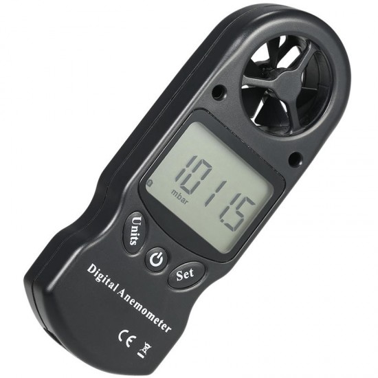 8 in 1 Handheld Digital Anemometer Wind Speed Temperature Humidity Tester Wind Chill Heat Index Dew Point Barometric Pressure Altitude Meter with LCD Backlight 8 in 1 Handheld Digital Anemometer Wind Speed Temperature Humidity Tester Wind Chill Heat Index Dew Point Barometric Pressure Altitude Meter with LCD Backlight