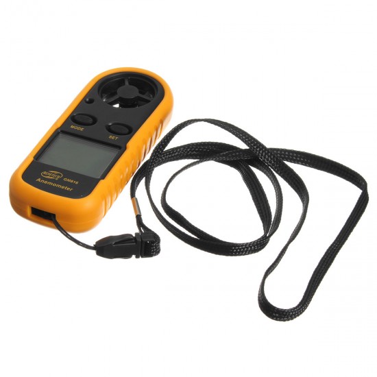 Digital LCD Anemometer Thermometer Air Wind Speed Meter Temperature Tester