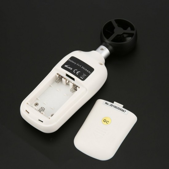 FLUS MT-915 Handheld Digital Anemometer LCD Backlight Air Wind Speed Meter Support Over Range Indication FLUS MT-915 Handheld Digital Anemometer LCD Backlight Air Wind Speed Meter Support Over Range Indication