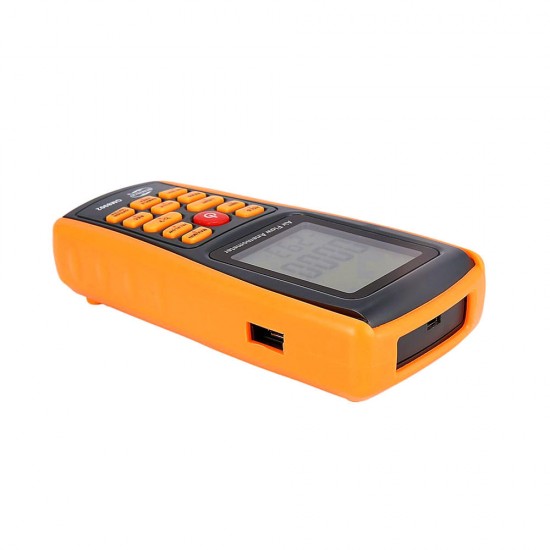 GM8902 0-45M/S Digital Anemometer Wind Speed Meter Air Volume Ambient Temperature Tester With USB Interface