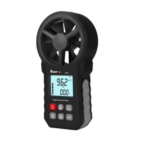 MT62 Digital Anemometer Beaufort Wind Scale Measure Real-time + Average Wind Speed Measure Air Volume Measure Wind Speed Meter with Temperature Test MT62 Digital Anemometer Beaufort Wind Scale Measure Real-time + Average Wind Speed Measure Air Volume Measure Wind Speed Meter with Temperature Test
