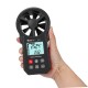 MT62 Digital Anemometer Beaufort Wind Scale Measure Real-time + Average Wind Speed Measure Air Volume Measure Wind Speed Meter with Temperature Test