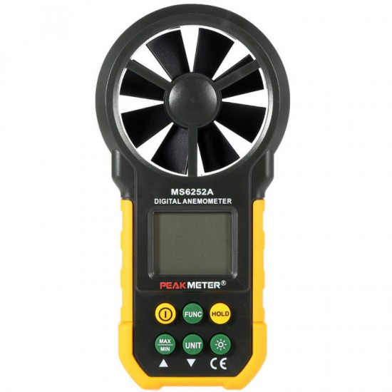 MS6252A Multifunctional Digital Anemometer Air Volume Tachometer Wind Air Speed Tester MS6252A Multifunctional Digital Anemometer Air Volume Tachometer Wind Air Speed Tester