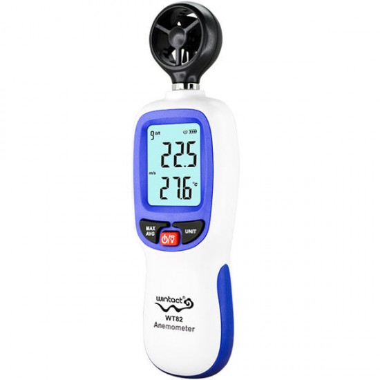 WT82 WT82B bluetooth Digital Anemometer Mini Wind Speed Meter Wind Meter Temperature Measurement °°