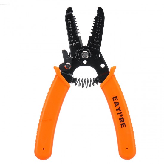 0.2-6mm Multifunctional Cable Crimper Cutter Stripper Decrustation Wire Pliers