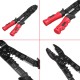 3 in 1 Multi Tool Wire Stripper Cutter Crimping Plier Suitable for Insulated & Non-insulated Termina