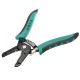 6/8 Inches Multifunctional Cable Wire Strippers Pliers Cutter Steel Spring Tool