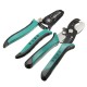 6/8 Inches Multifunctional Cable Wire Strippers Pliers Cutter Steel Spring Tool