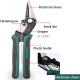 7 Inch Multifunctional Wire Stripper Plier Cable Crimper Cutter Decrustation Wire Pliers