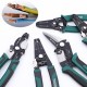 7 Inch Multifunctional Wire Stripper Plier Cable Crimper Cutter Decrustation Wire Pliers