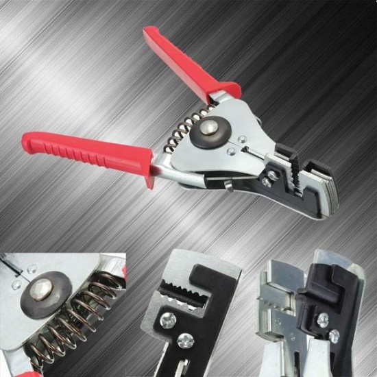 Automatic 0.5-2.2mm Cable Wire Stripper Crimper Plier Cutter Tool