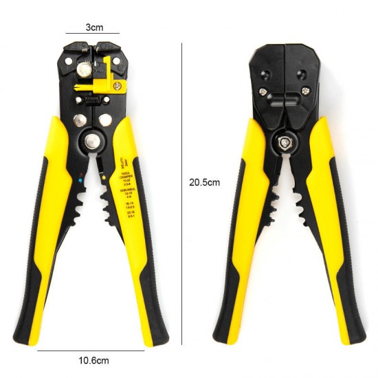 Automatic Wire Stripper Crimper Plier Hand Stripping Crimping Tool Cable Cutter