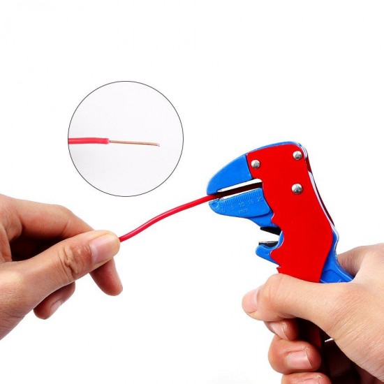 0.2-3mm² Self-adjusting Insulation Wire Stripper Plier Automatic Cable Wire Stripper Cutter