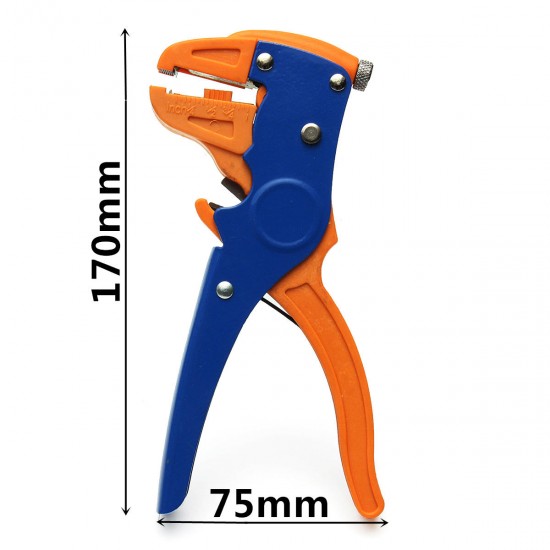 HS-700D 2 in 1 0.25~6mm² Automatic Cable Wire Stripper Cutter Pliers Crimper Crimping Tool