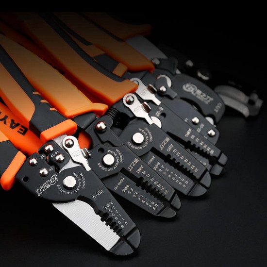 High Quality Cable Wire Stripper Cutter Crimper Automatic Multifunctional TAB Terminal Crimping Plier Tool