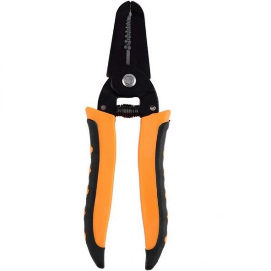 JM-CT4-12 Wire Cutter Stripper Heavy Duty 7.0 Inch AWG Metric Scale